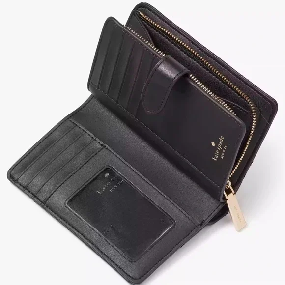 Kate Spade Carey Medium Compact Bifold Wallet - Picture 2 of 6